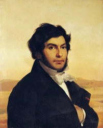 Portret van Jean-Francois Champollion (1790-1832) 1831
